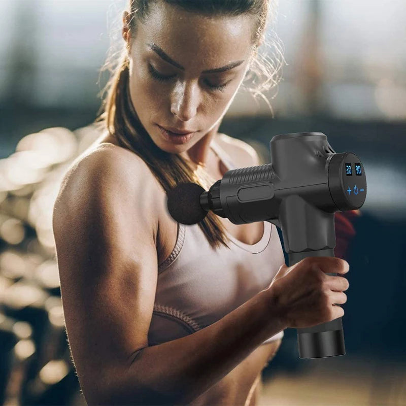 Vistonear™ PowerPulse – 30-Level Deep Tissue Massage Gun