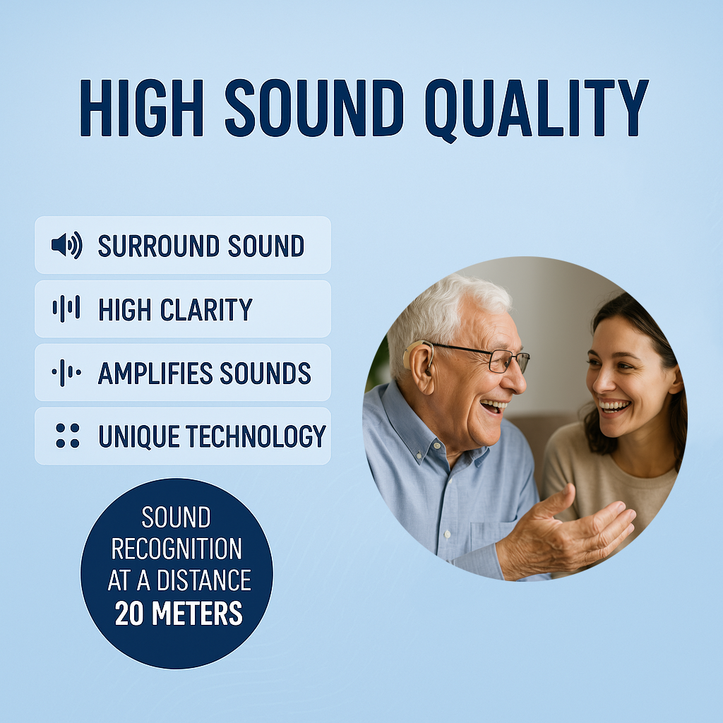 Vistonear™ Rechargeable Hearing Aids For Seniors